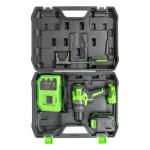 DOUBLE SPEED IMPACT DRILL WITH STORAGE CASE