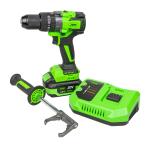 DOUBLE SPEED IMPACT DRILL WITH STORAGE CASE