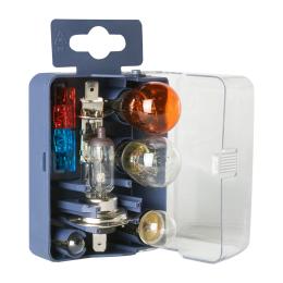 REPLACEMENT BULBS AND FUSES SET H1+H7 12V