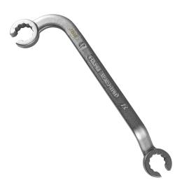 DOUBLE OPEN END SPANNER FOR DIESEL INJECTOR PIPES