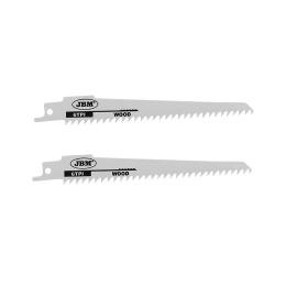 2PCS SET OF 150MM 6TPI RECIP SAW BLADES FOR WOOD FOR REF. 60019